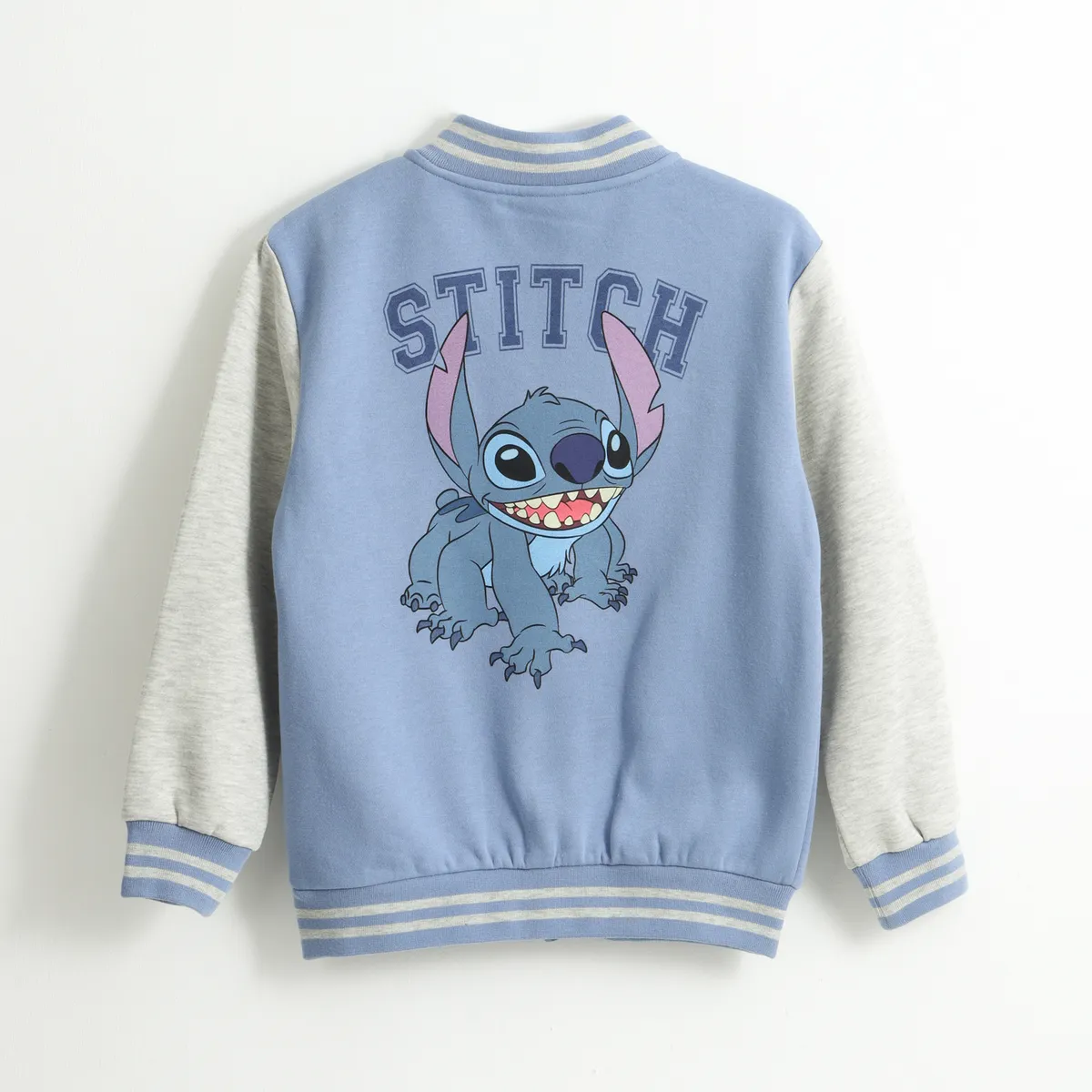 DISNEY - Chaqueta Niña Bomber College Lilo & Stitch Celeste Disney
