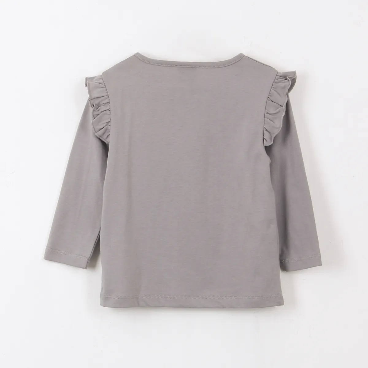 DISNEY - Polera Manga Larga Niña Vuelos Minnie Mouse Gris Disney