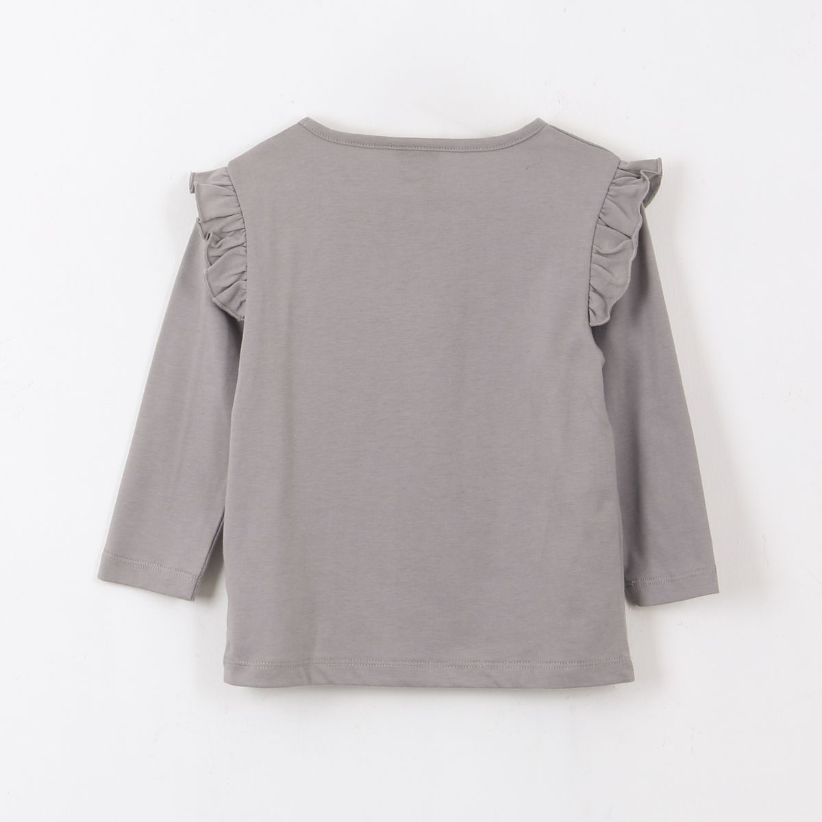 DISNEY - Polera Manga Larga Niña Vuelos Minnie Mouse Gris Disney