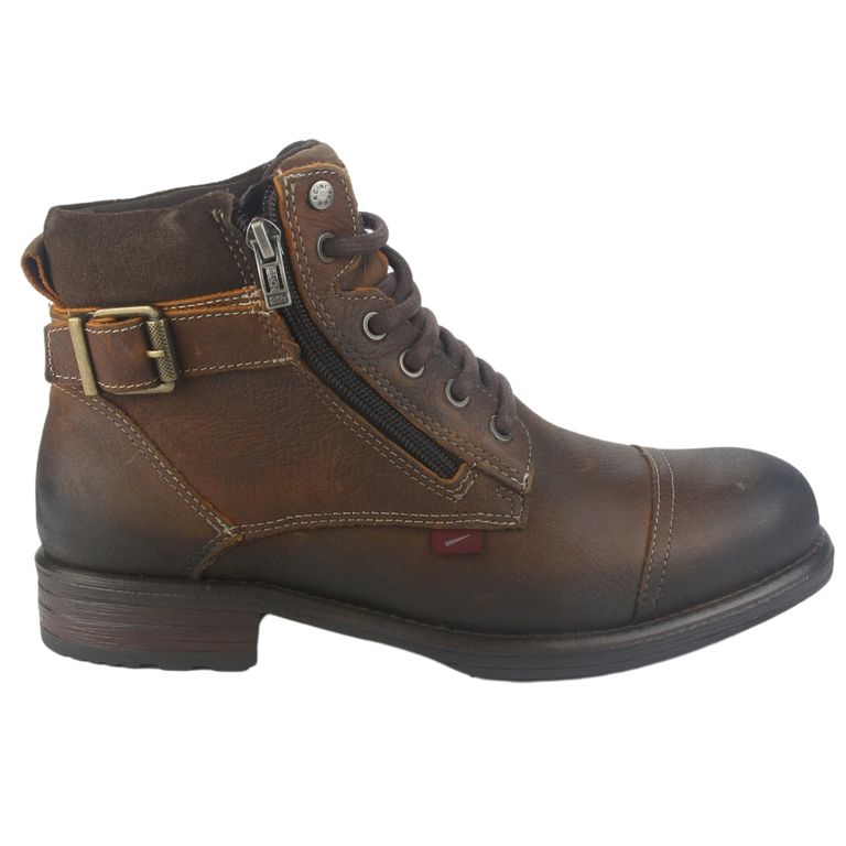 Botin Hombre Camel Casual 9873