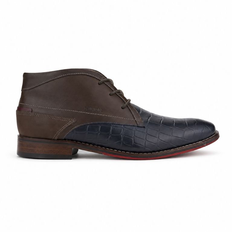 Botin Hombre Azul Casual 5678