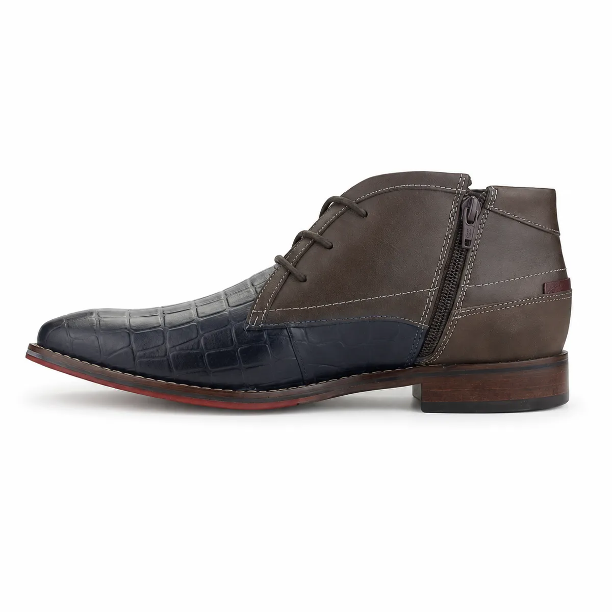 FERRACINI - Botin Hombre Azul Casual Ferracini 5678