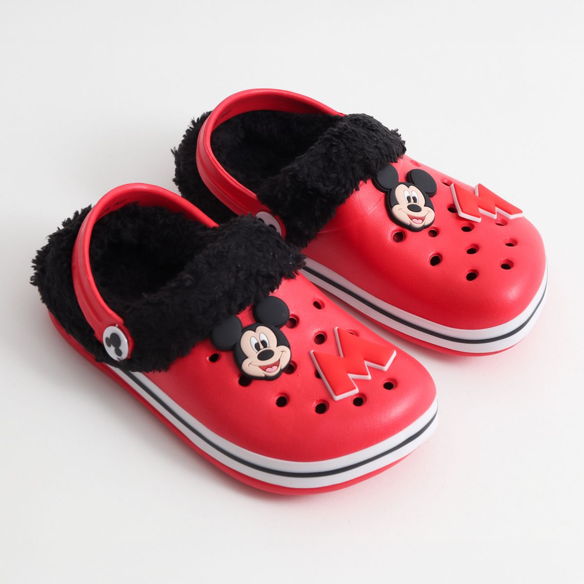 DISNEY - Zueco de Eva Niño Chiporro Pins Mickey Rojo Disney