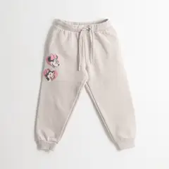 DISNEY - Pantalón de Buzo Niña Minnie & Cat Beige