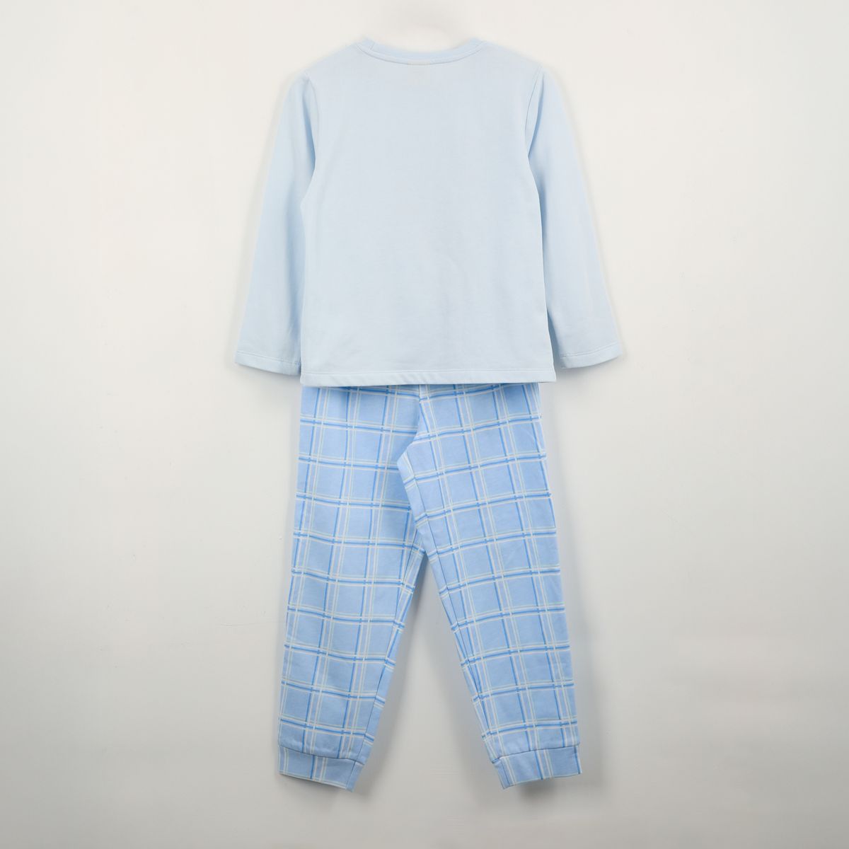 DISNEY - Pijama Manga Larga Niña Lilo & Stitch Celeste Disney