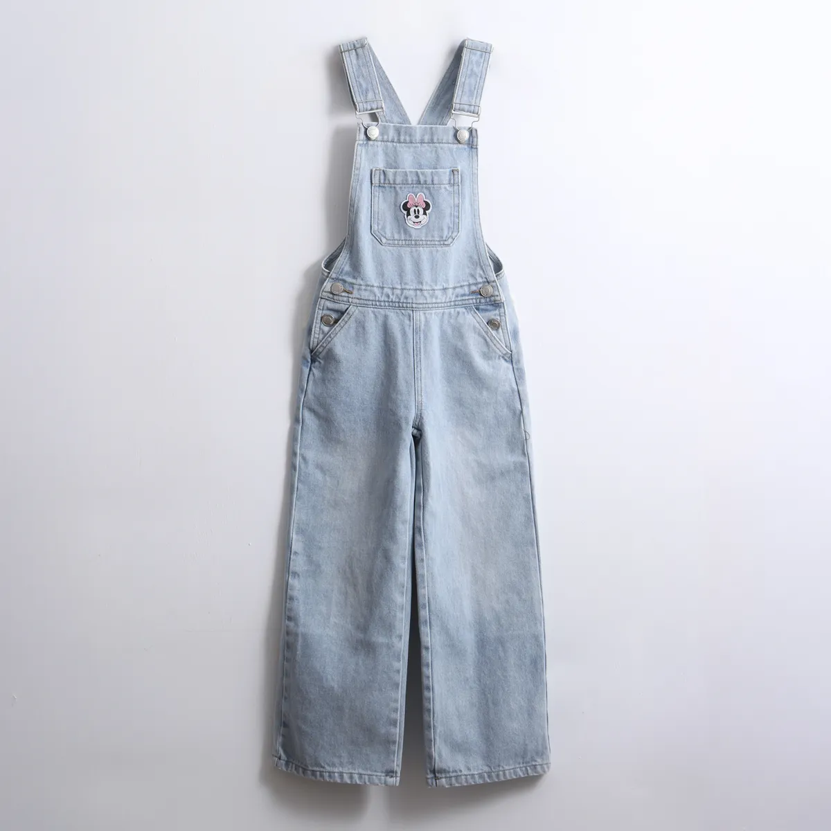 DISNEY - Jardinera Niña Denim Minnie Azul Disney