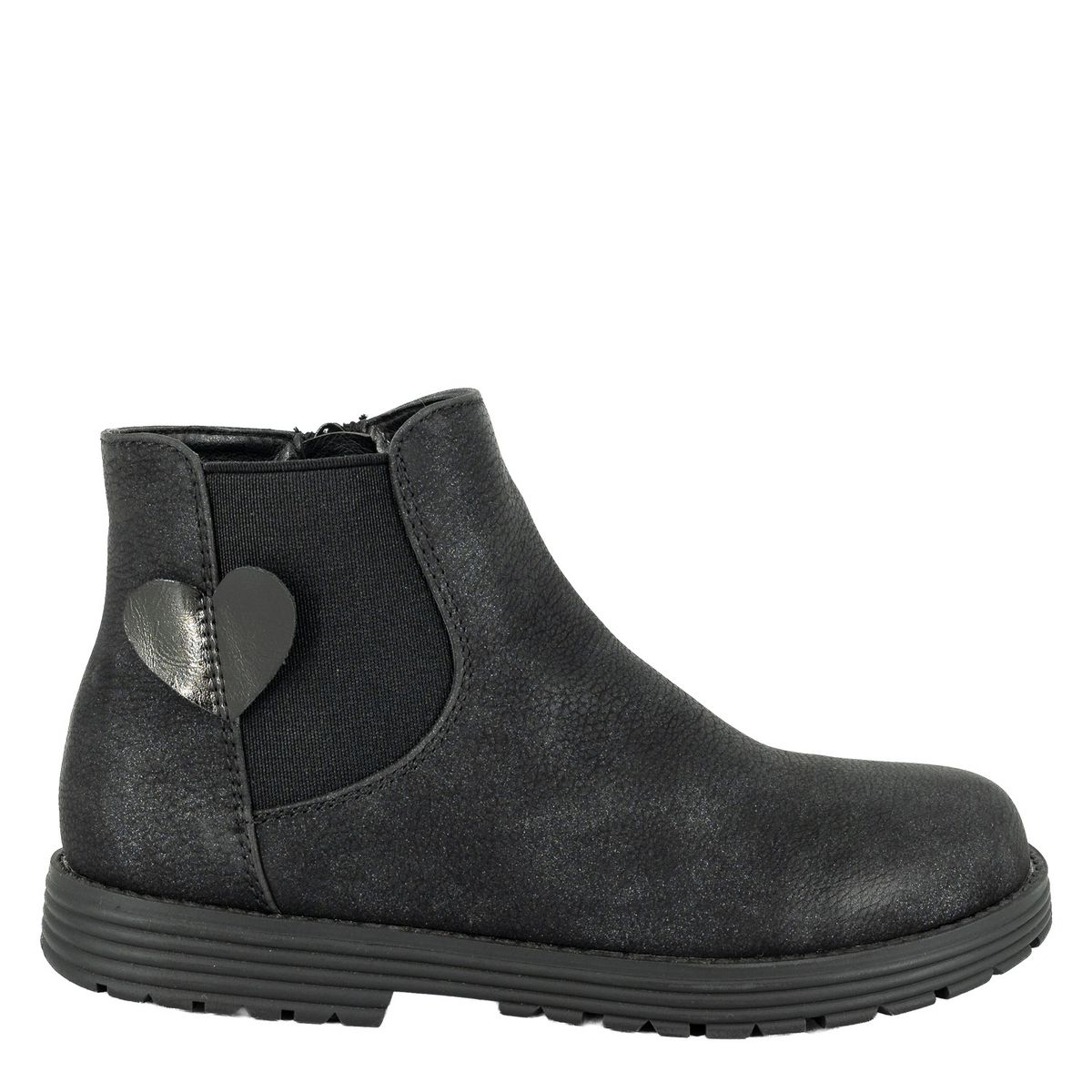BAMBOO - Botin Niña Negro Erins Bamboo
