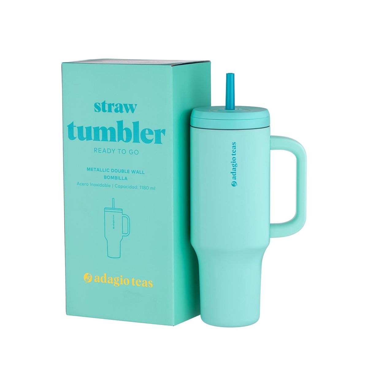 ADAGIO TEAS - Straw Tumbler Calipso 1180 ml