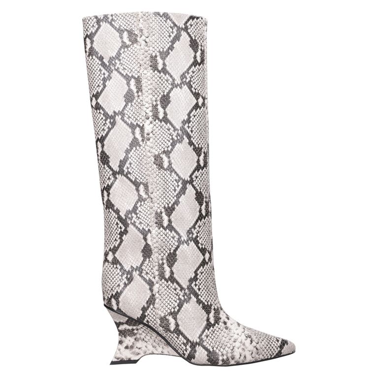 Bota Formal Mujer Blanco