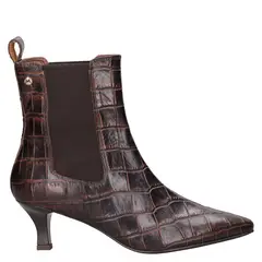 MINGO - Botín Formal Mujer Marrón oscuro