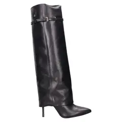 MINGO - Bota Formal Mujer Negro