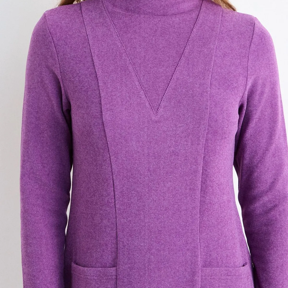 IO - Vestido Liso Mujer Morado Io