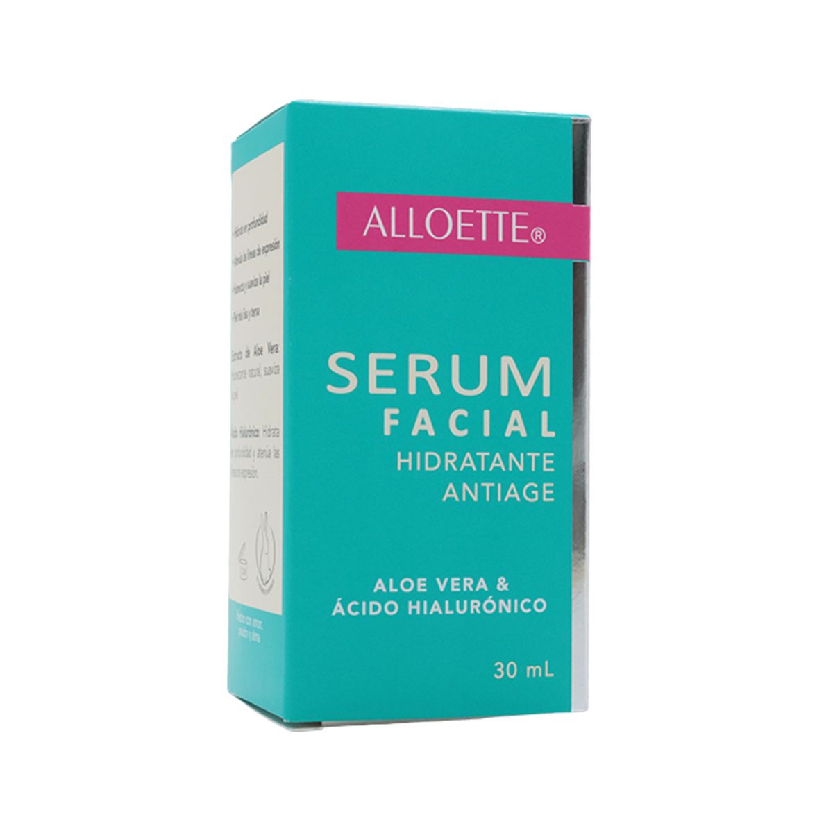 GENERICO - Serum Facial Hidratante Acido Hialurónico 30 mL - Alloette