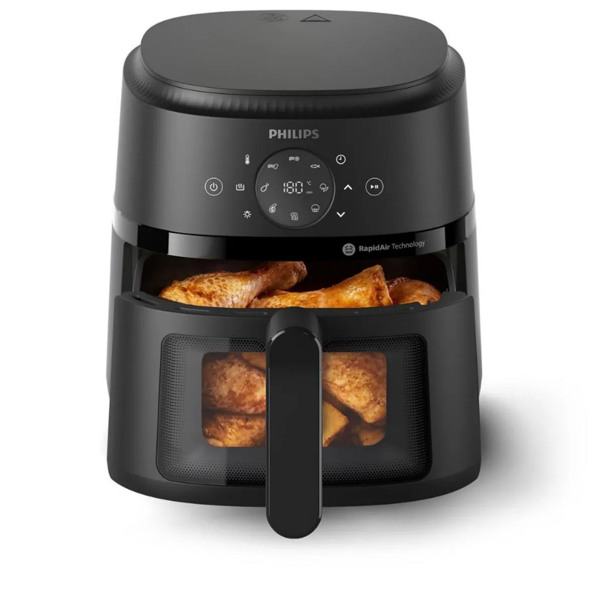 PHILIPS - Freidora Air Fryer Philips 4,2L NA220 Ventana Digital