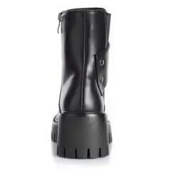 VIA UNO - Botin Mujer WestWinter Slate Negro