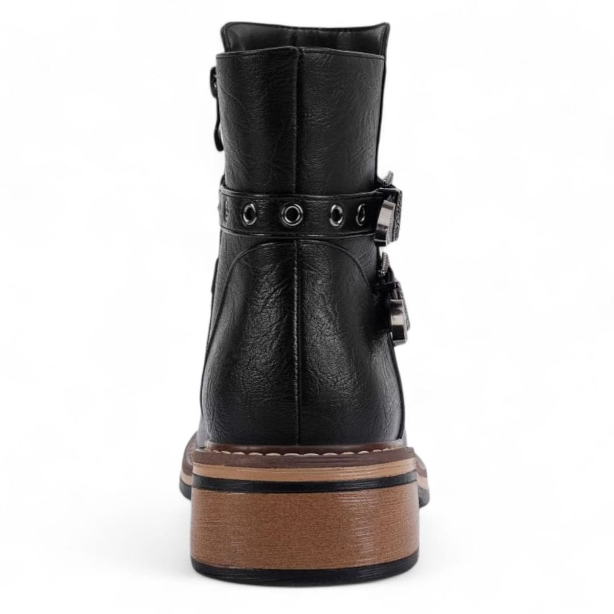 VIA UNO - Botin Mujer Via Uno WestWinter Trail Negro