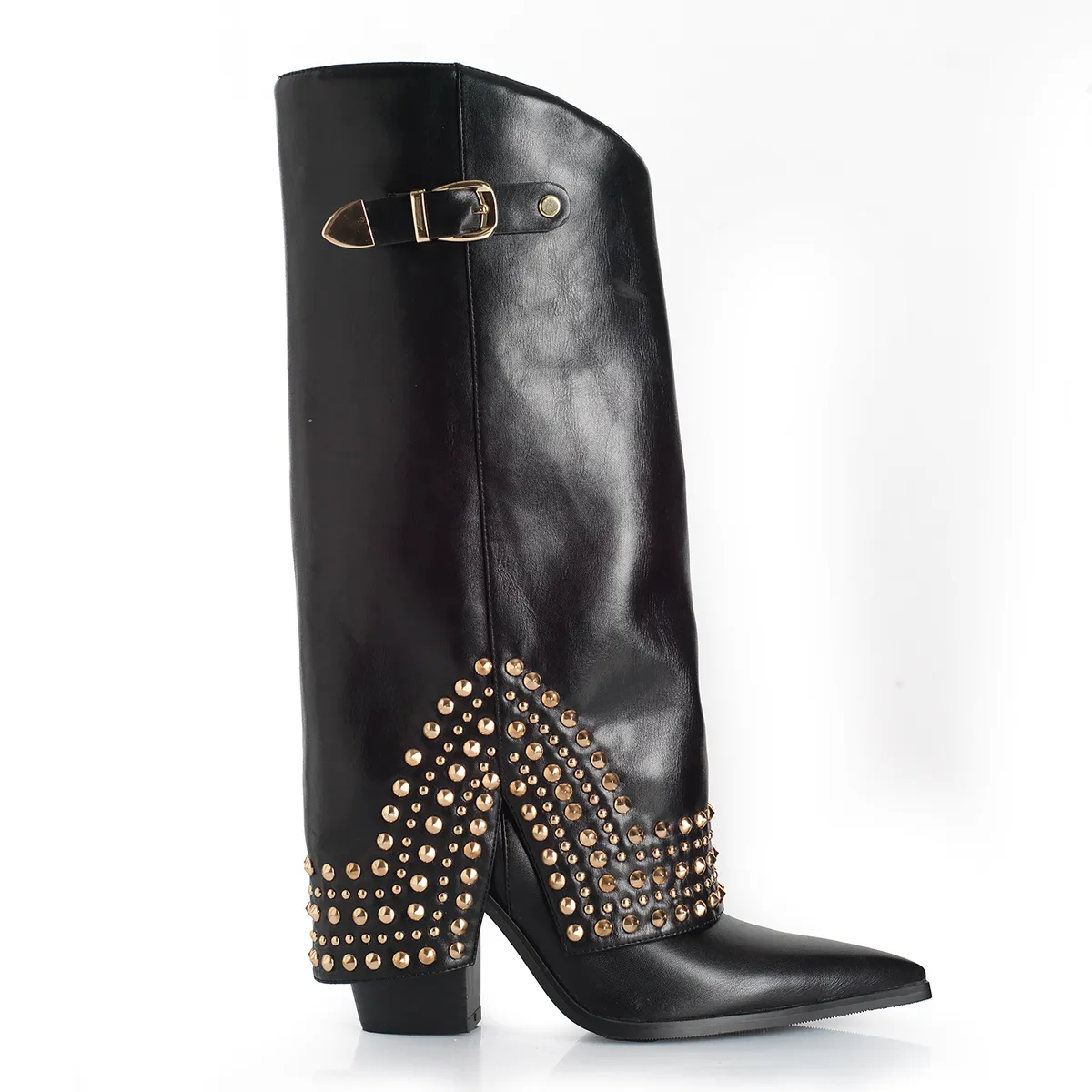 VIA UNO - Bota Mujer Via Uno WestWinter Blizzard Negro