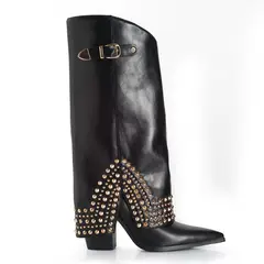 VIA UNO - Bota Mujer WestWinter Blizzard Negro