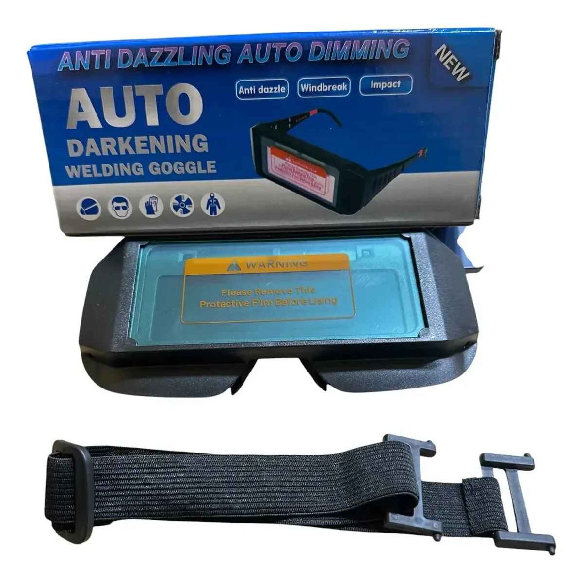 Antiparra Lentes Para Soldar Fotosensible Auto-darkening, marca GENERICO - Foto Principal