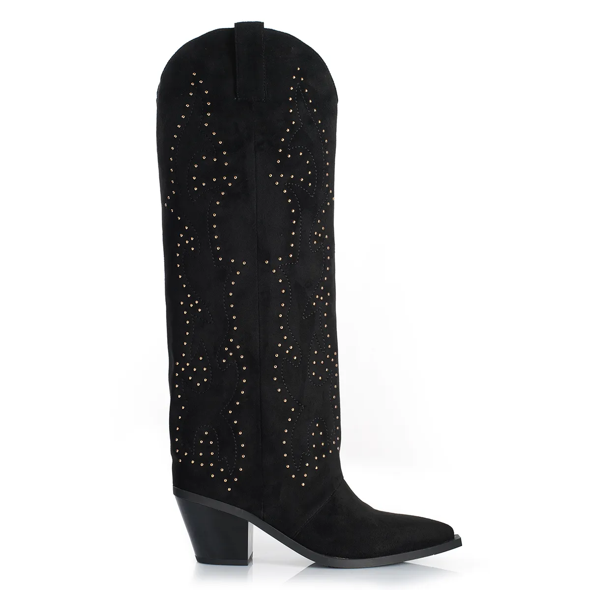 VIA UNO - Bota Mujer Via Uno WestWinter Nevada Negro