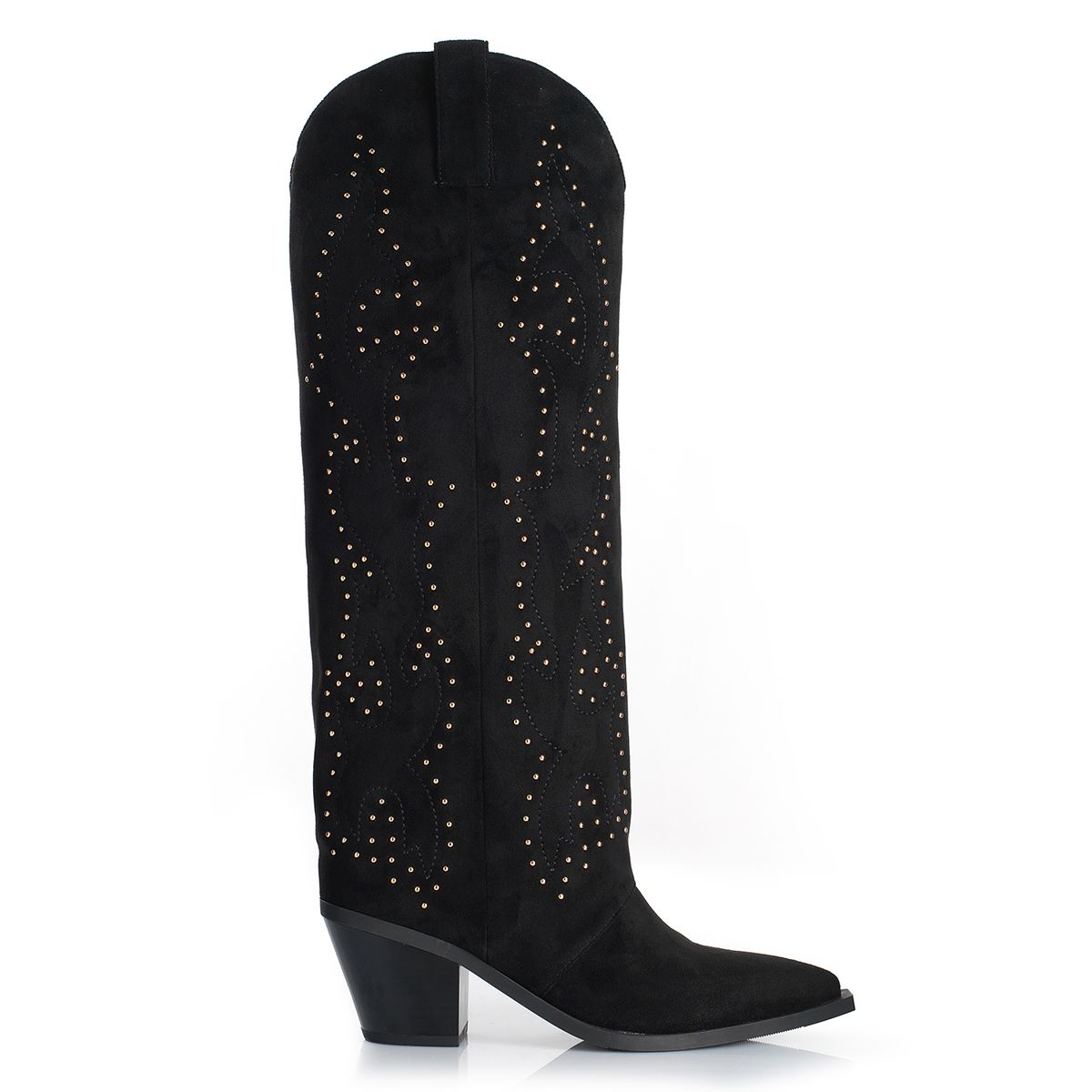 VIA UNO - Bota Mujer Via Uno WestWinter Nevada Negro