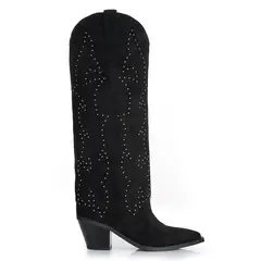 VIA UNO - Bota Mujer WestWinter Nevada Negro