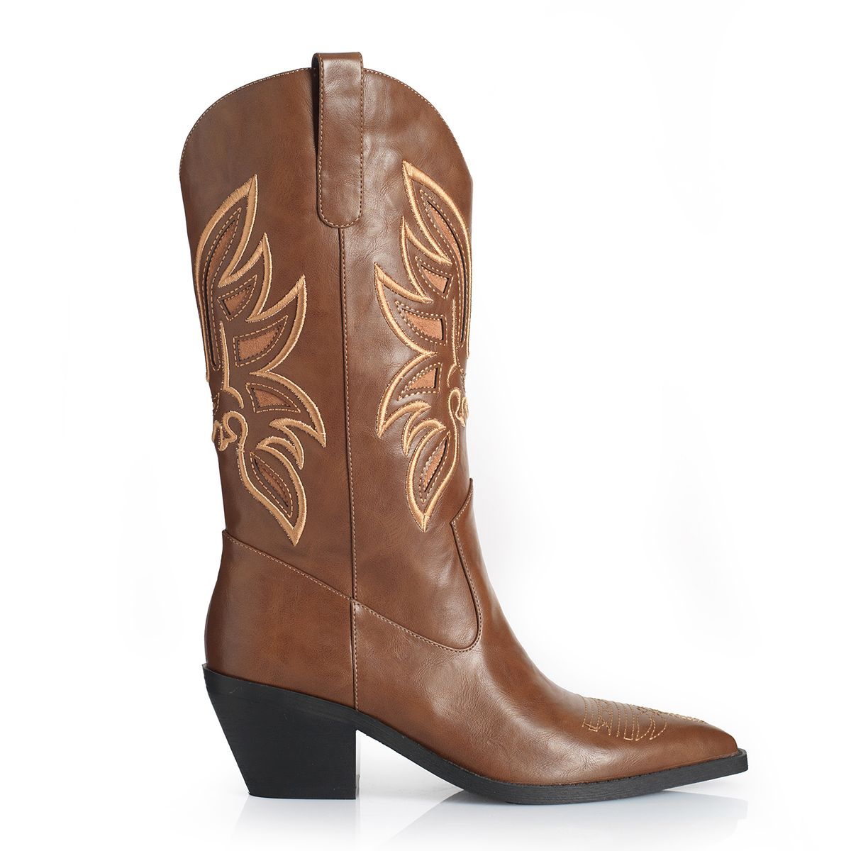 VIA UNO - Bota Mujer Via Uno WestWinter Canyon Camel