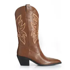 VIA UNO - Bota Mujer WestWinter Canyon Camel
