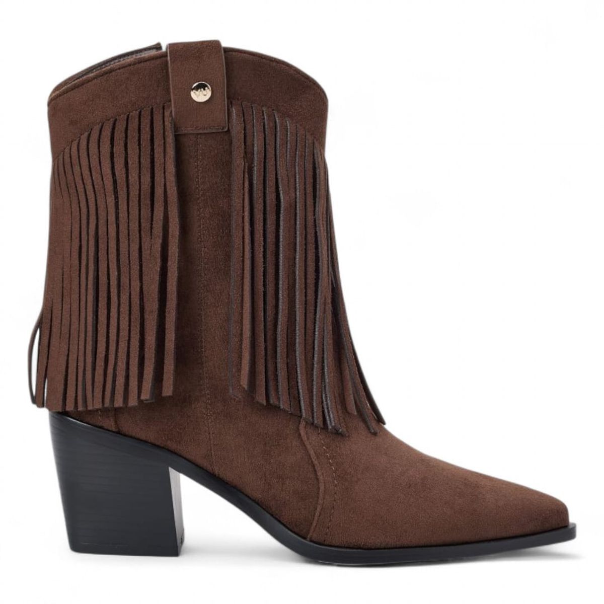 VIA UNO - Botin Mujer Via Uno WestWinter Mustang Marron
