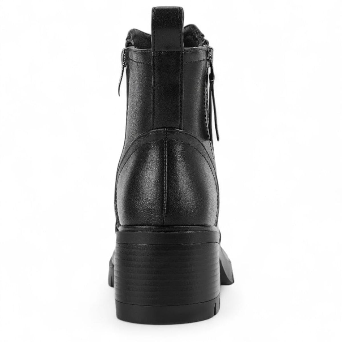 VIA UNO - Botin Mujer Via Uno WestWinter Camel Negro