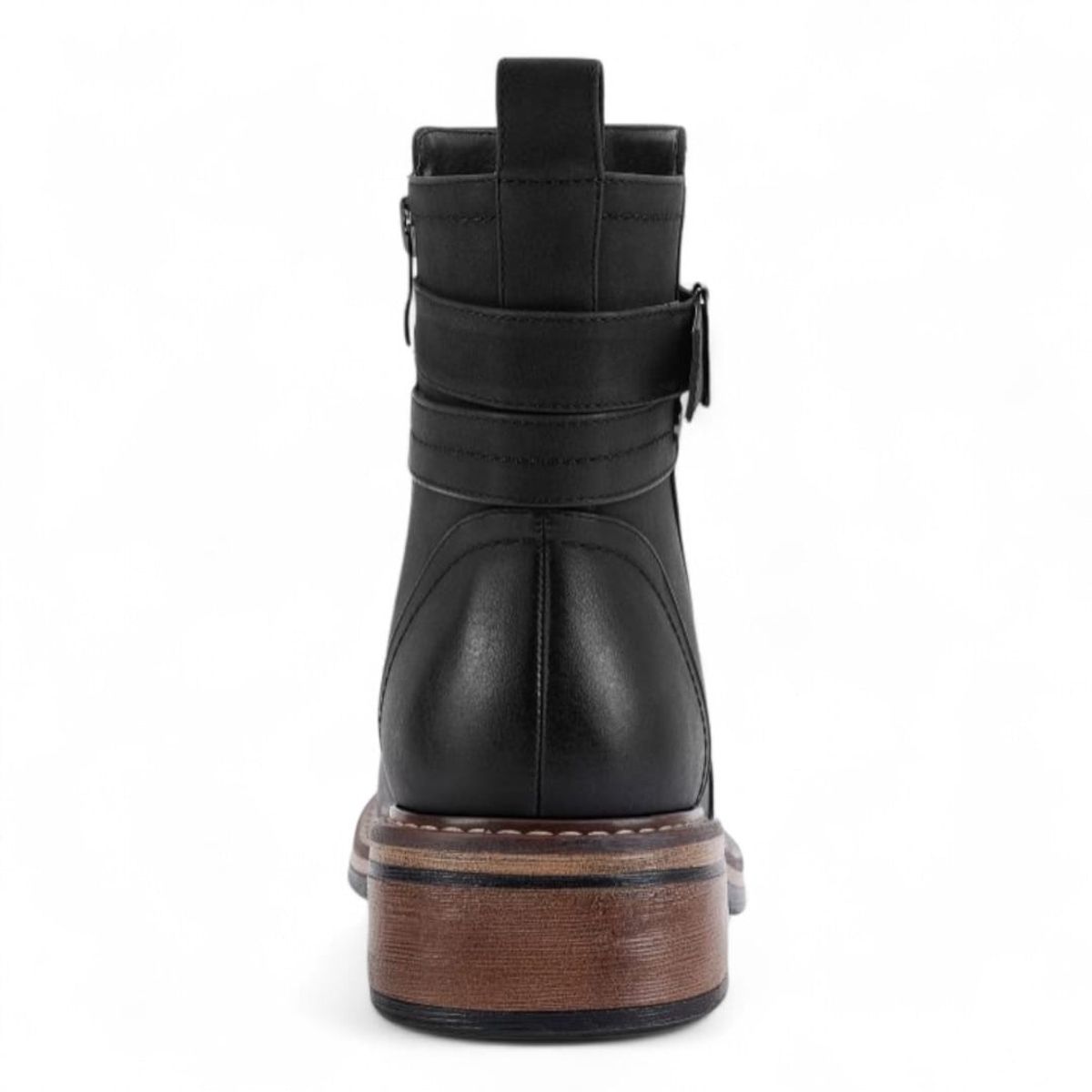 VIA UNO - Botin Mujer Via Uno WestWinter Rust Negro