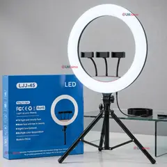 LINE - Aro De Luz Profesional 45 CM Trípode Ajustable Soporte Para Teléfono