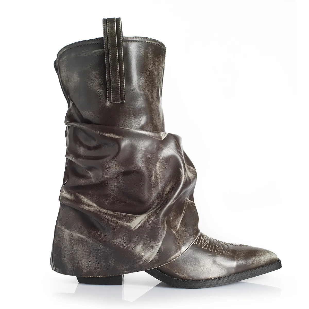 VIA UNO - Bota Mujer Via Uno WestWinter Ranch Negro