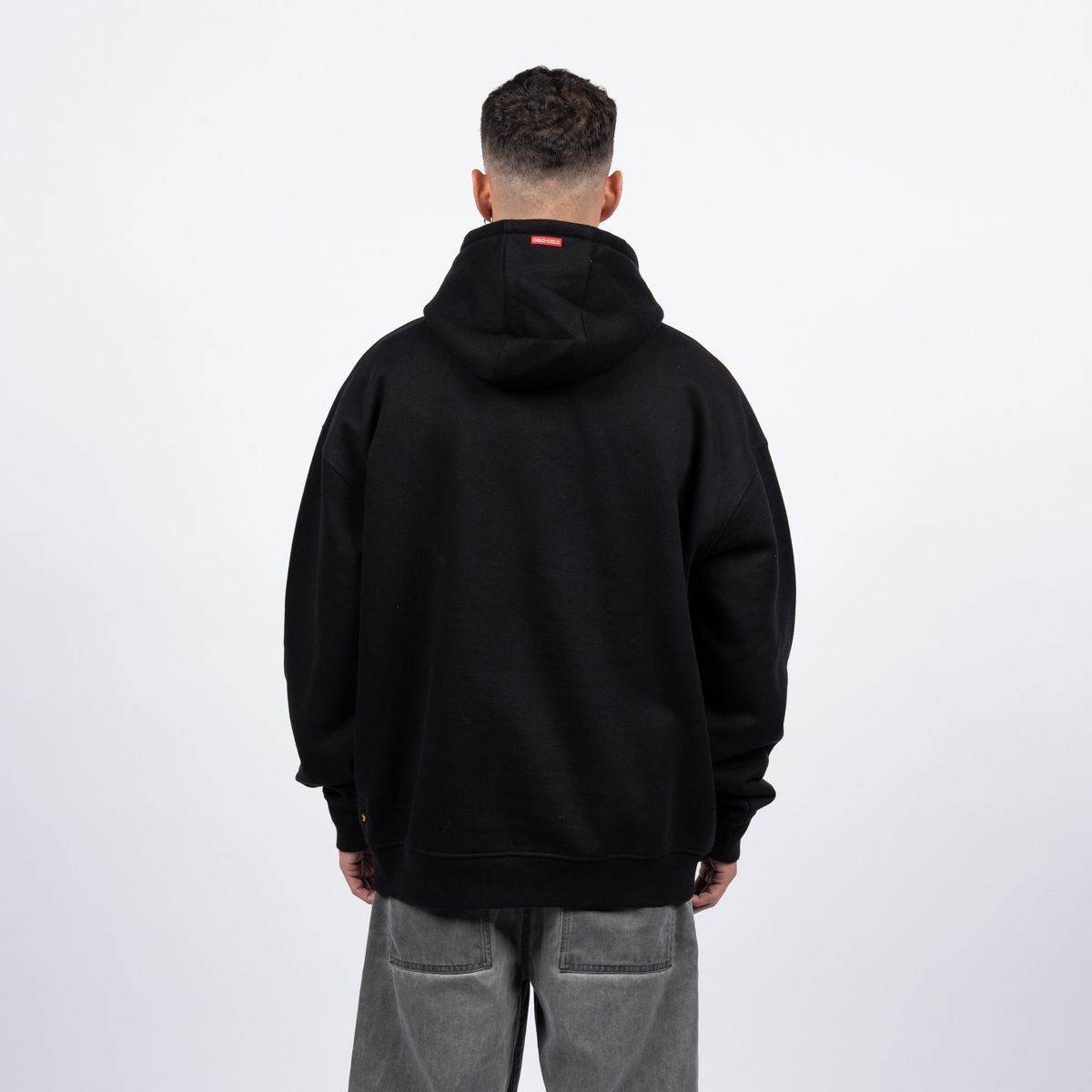 COLO COLO - Polerón Colo-Colo Urbano Hoodie "…Por El Colo" Negro