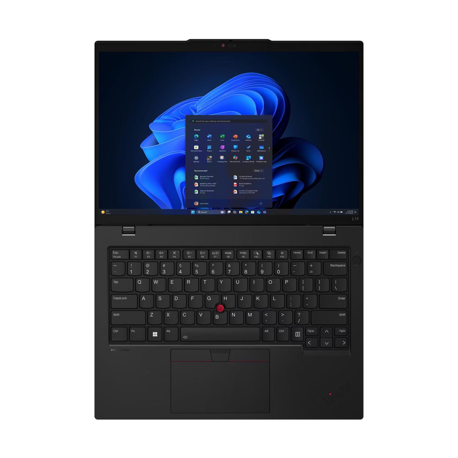 LENOVO Notebook ThinkPad L14 Gen6 Intel Core Ultra 7 16GB RAM