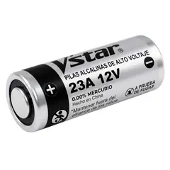 GEN - Pila 23a 12v Para Control Vehiculo Auto Alarma Casa Timbre - Gris