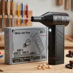 LINE - Soplador De Aire Eléctrico Inalámbrico Mini Jet Violent Fan