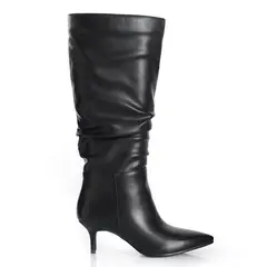 VIA UNO - Bota Mujer WestWinter Pearl Negro