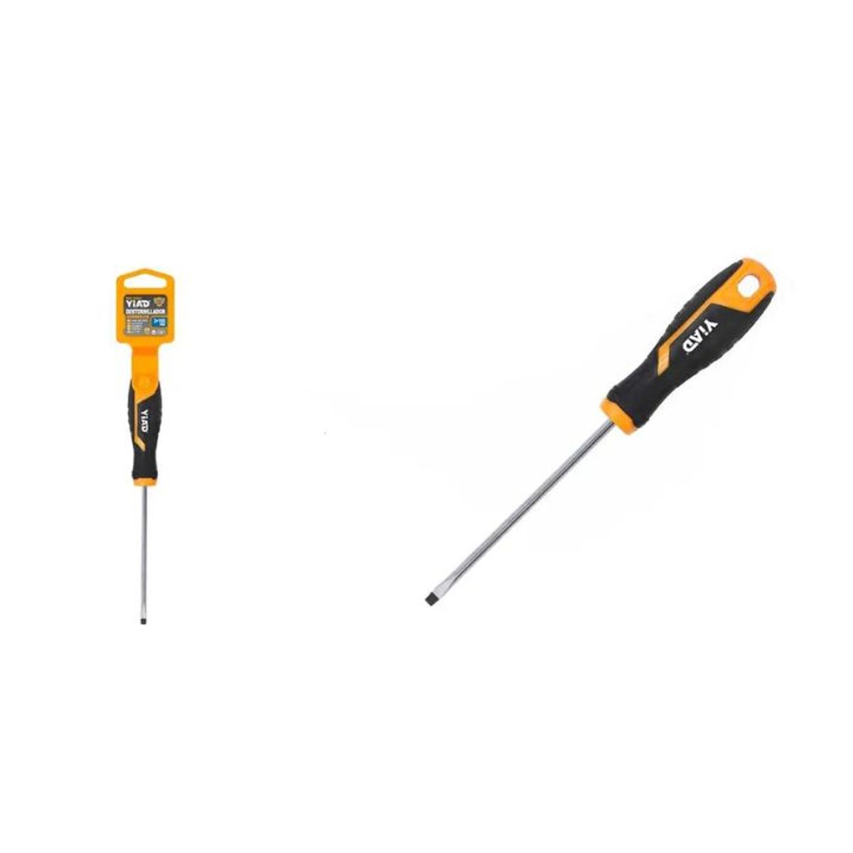 GENERICO - Destornillador Plano de Precisión 3x100 mm - Punta Magnética de Acero