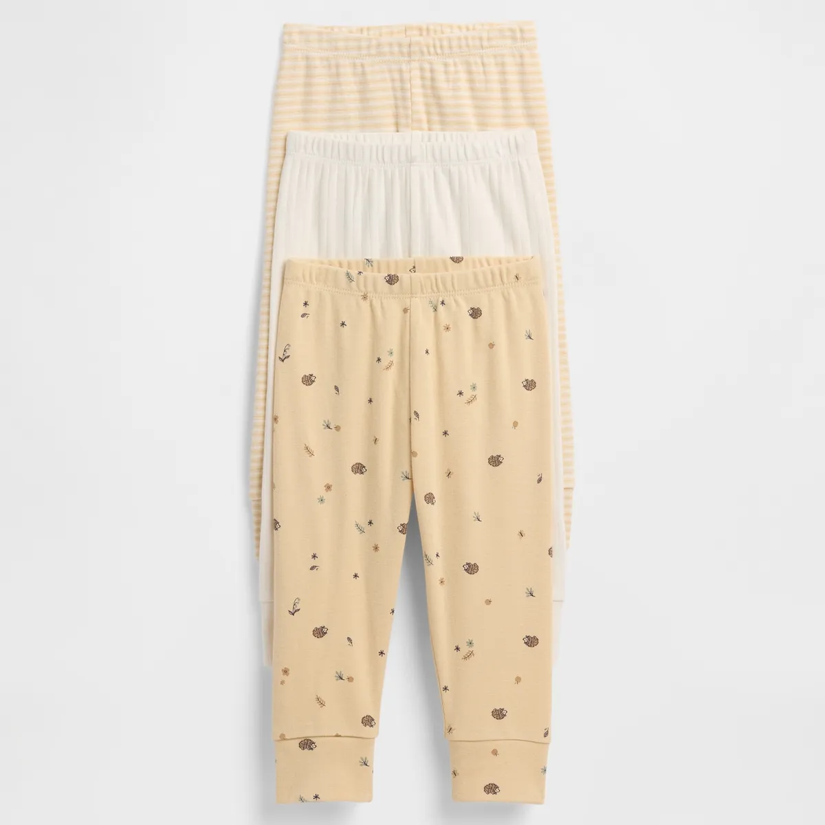GAP - Pantalón Bebé Gap Buzo Amarillo