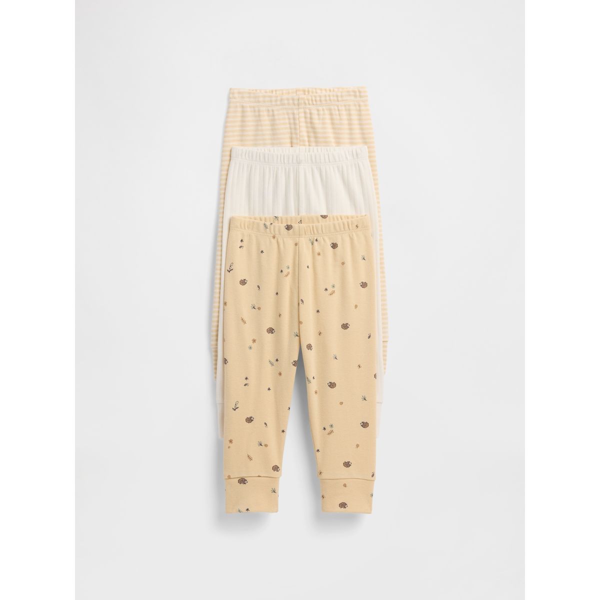 GAP - Pantalón Bebé Gap Buzo Amarillo