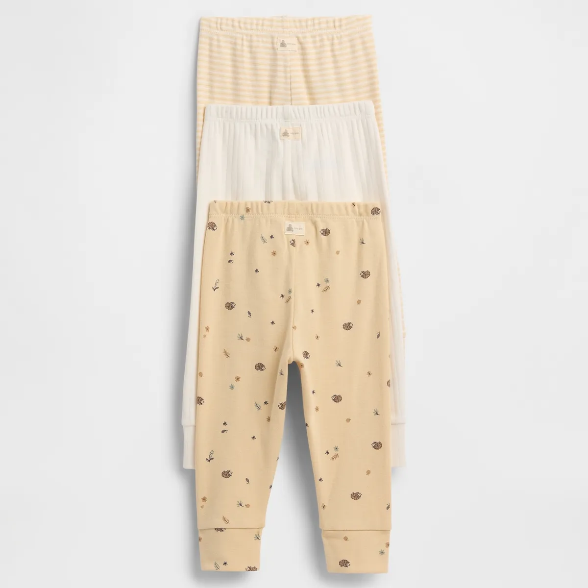 GAP - Pantalón Bebé Gap Buzo Amarillo