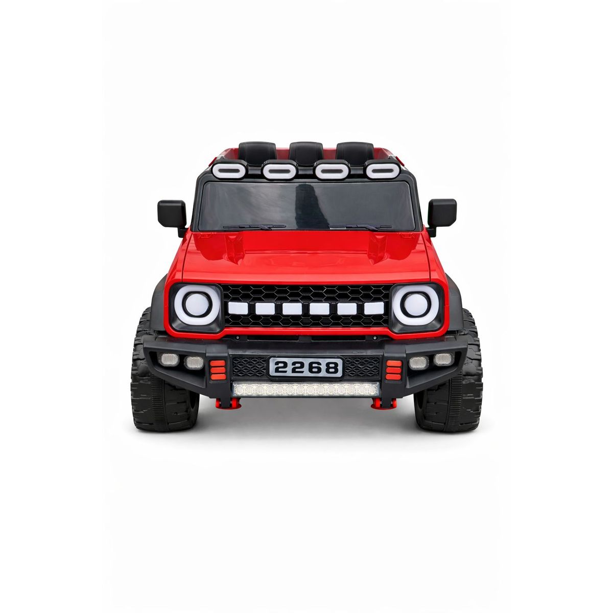 ALTERNATIVE - Auto Eléctrico A Batería 2268 Infantil 4x4 / Control Remoto rojo