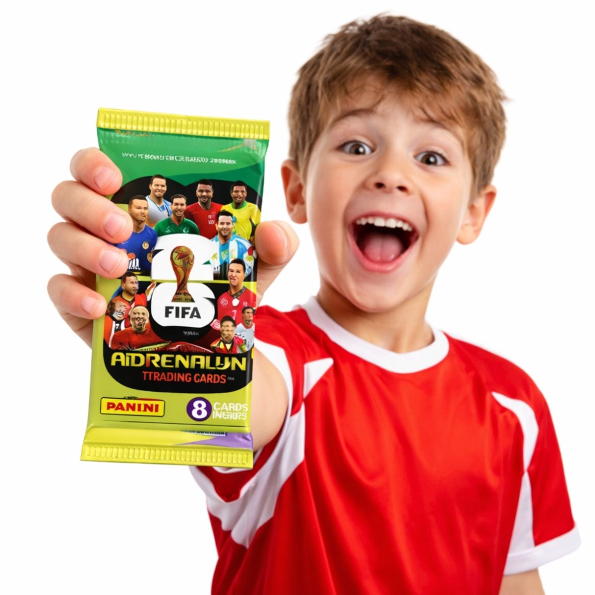 GENERICO - Pack 4 Sobres Copa Mundial Fifa 2026 Panini Deluxe Adrenalyn