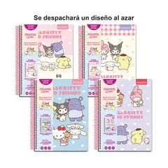 PROARTE - Cuaderno HK y Friends Aroma Tapa Dura Carta 150hj 7mm