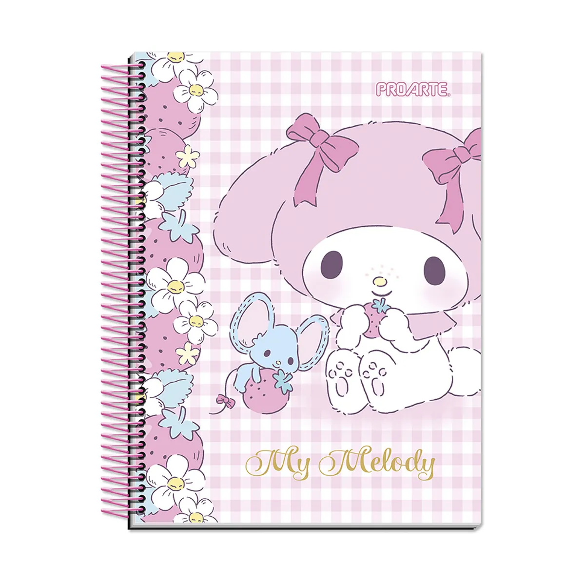 PROARTE - Cuaderno My Melody Tapa Dura 4ta 150hj 7mm Proarte