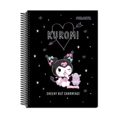 PROARTE - Cuaderno Kuromi Tapa Dura 4ta 150hj 7mm