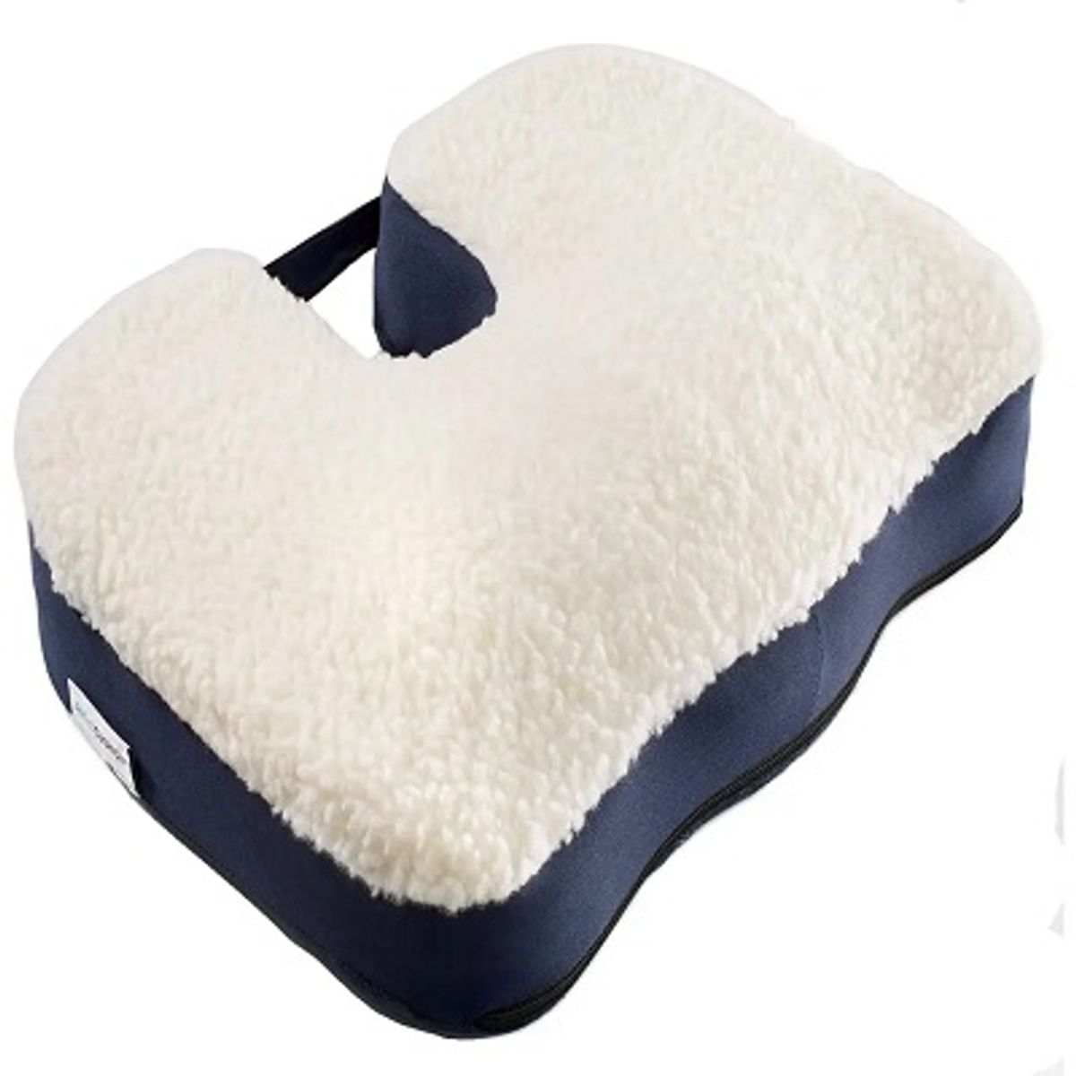 GENERICO - Cojín Soporte Ortopedico Silla Ergonómico Lumbar Color Beige