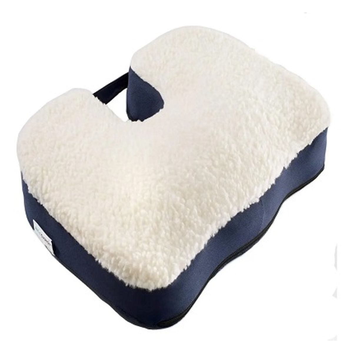 GENERICO - Cojín Soporte Ortopedico Silla Ergonómico Lumbar Color Beige