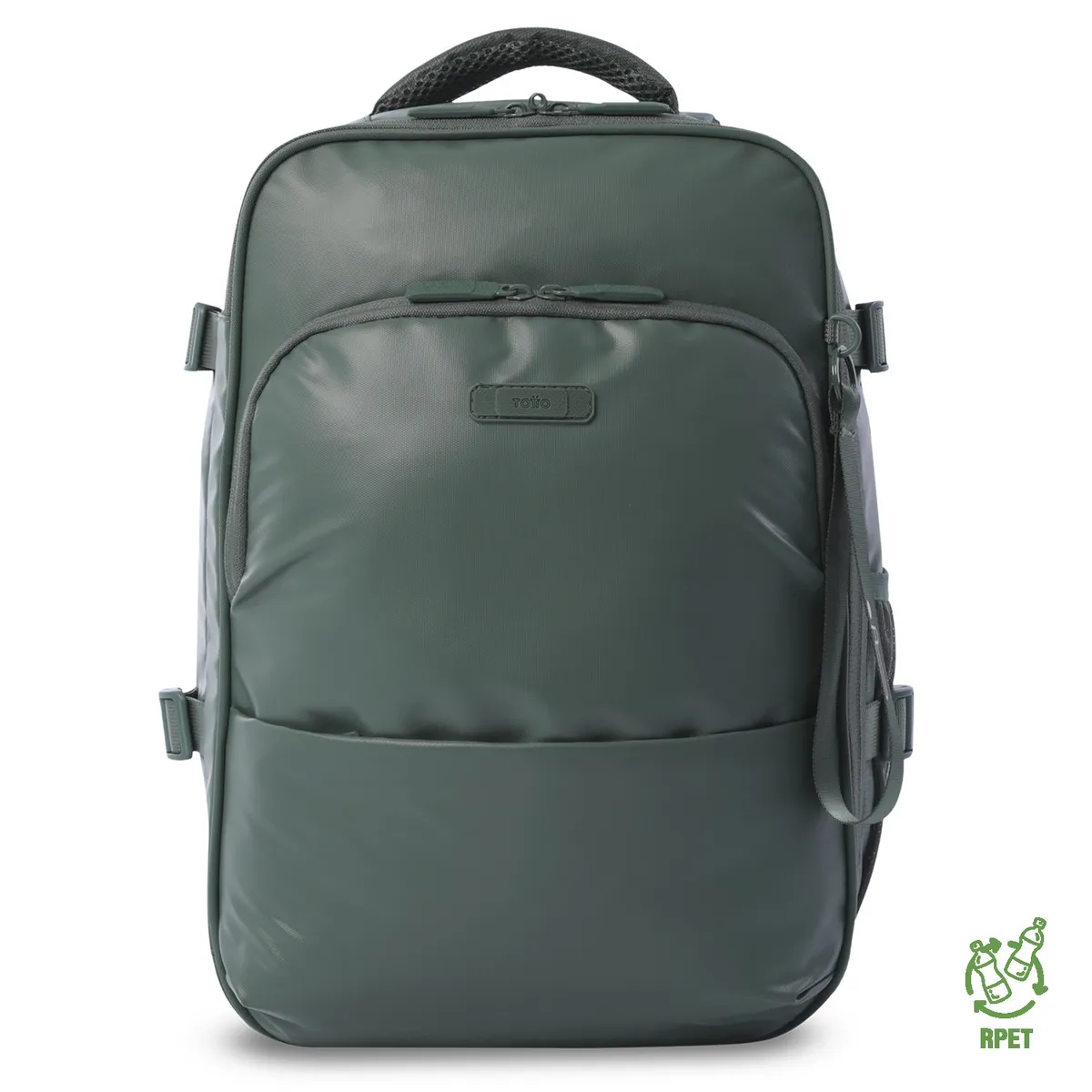 TOTTO - Mochila Multifuncional de Viaje Mediano Trip Verde